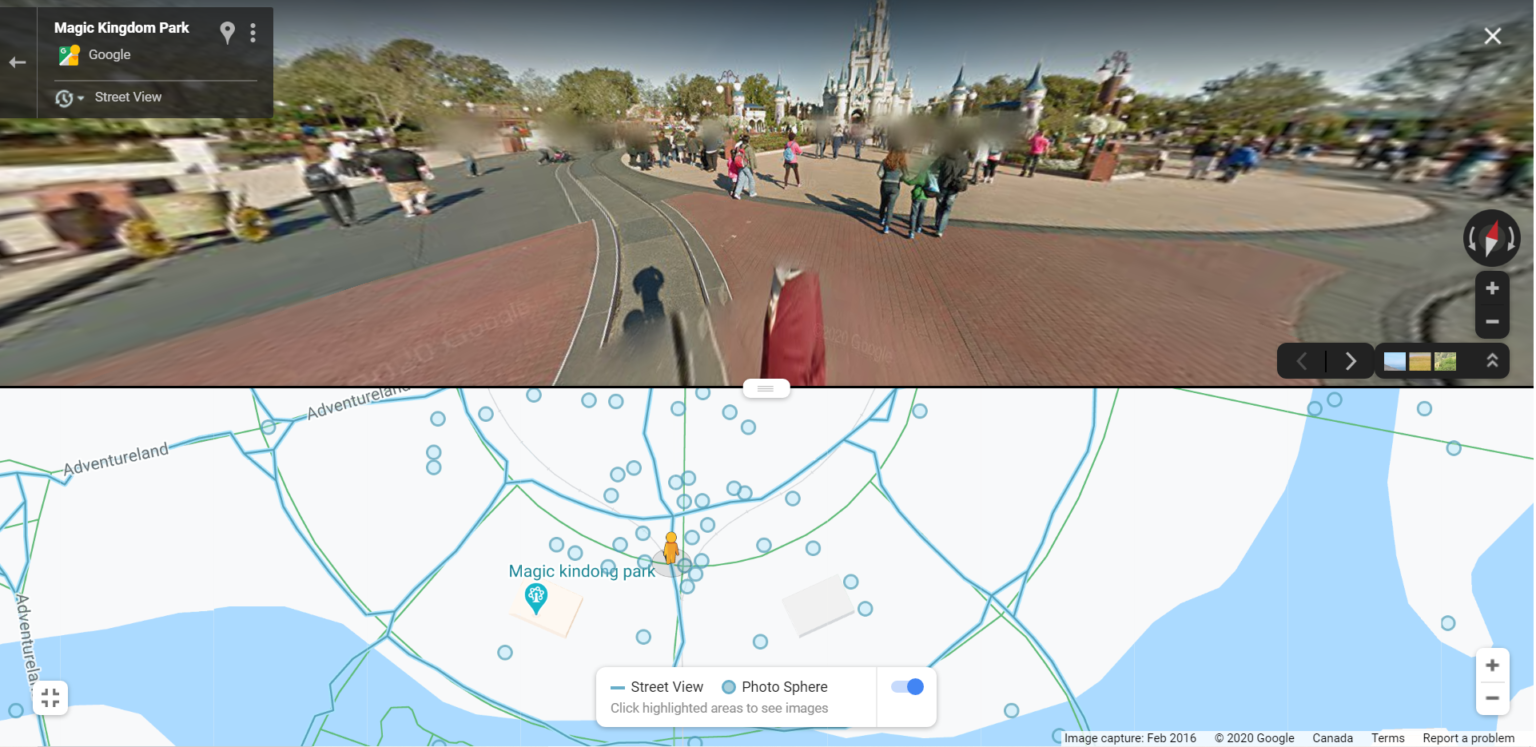 How To Use Google Street View - Mama's On Vacation