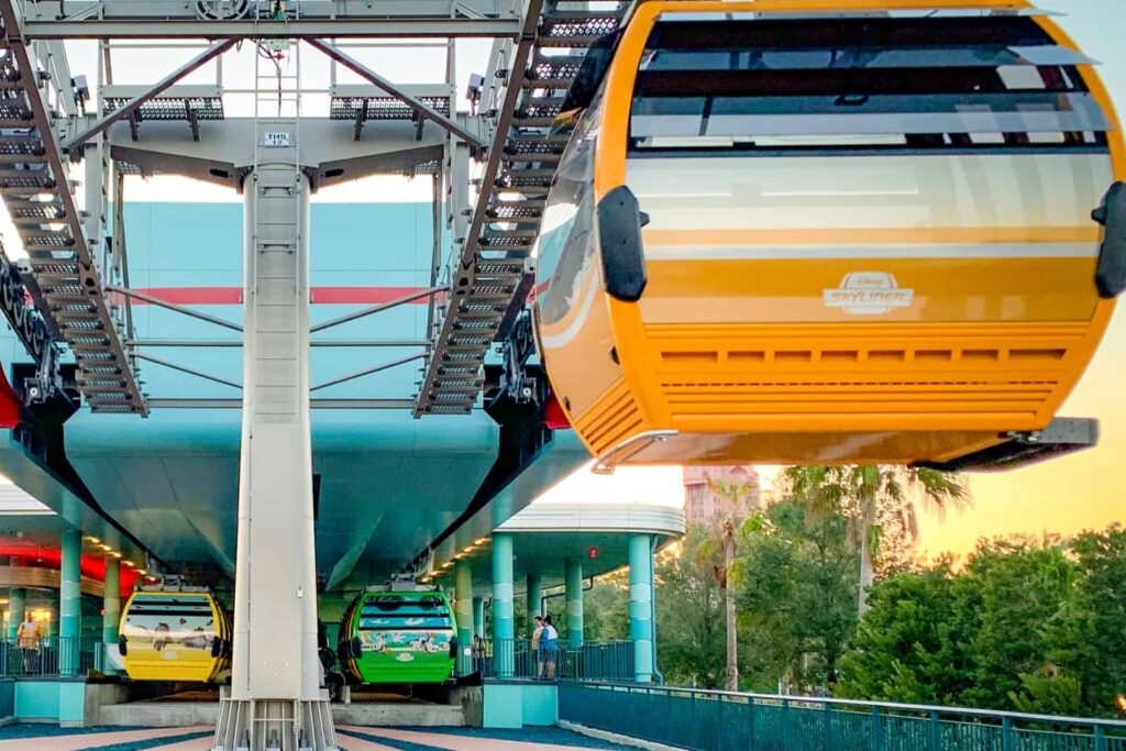 Disney Skyliner resort hopping