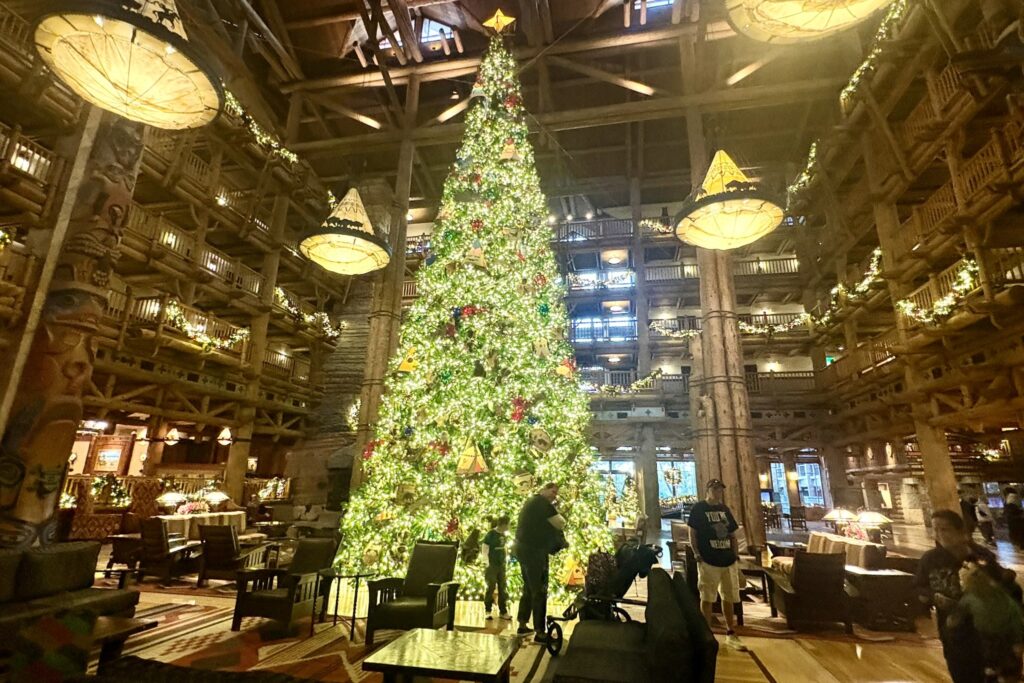 Disney World Resort Christmas Decorations Tour