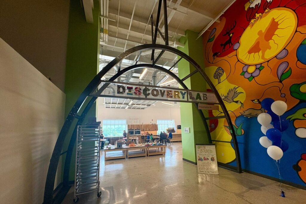 Discovery lab at the London Children’s Museum