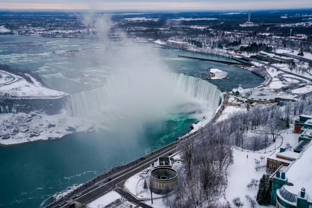 Niagara Falls in December