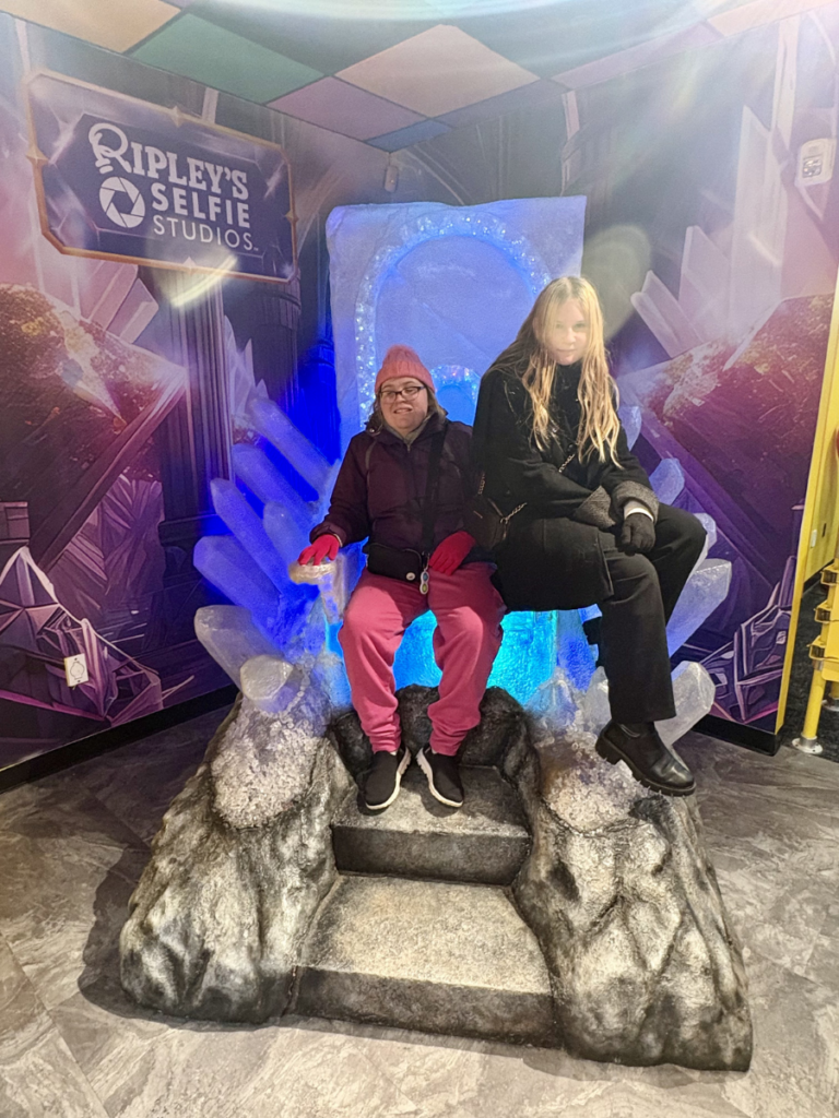 Ripley’s Selfie Studios Ice Throne
